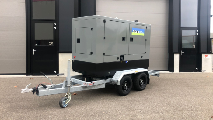 Speciaalbouw aanhanger Hotra Aksa Generator 7